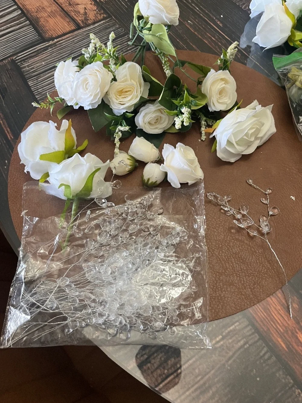 Center Piece Rings, Roses, tea lights, and more